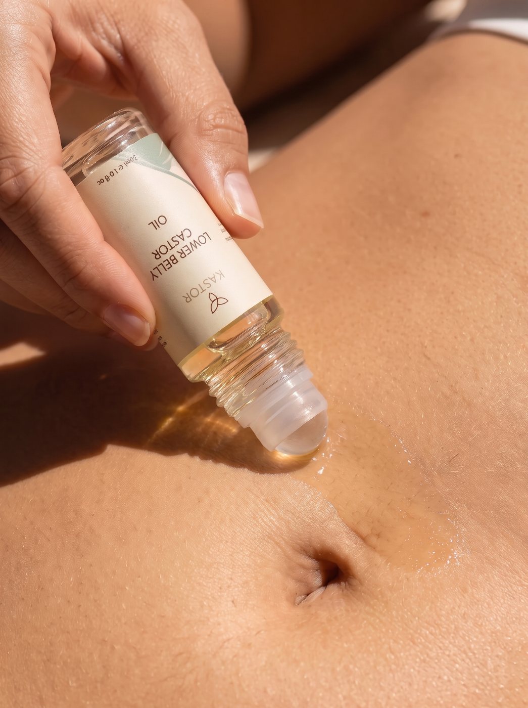 Rolling Kastor onto the lower belly
