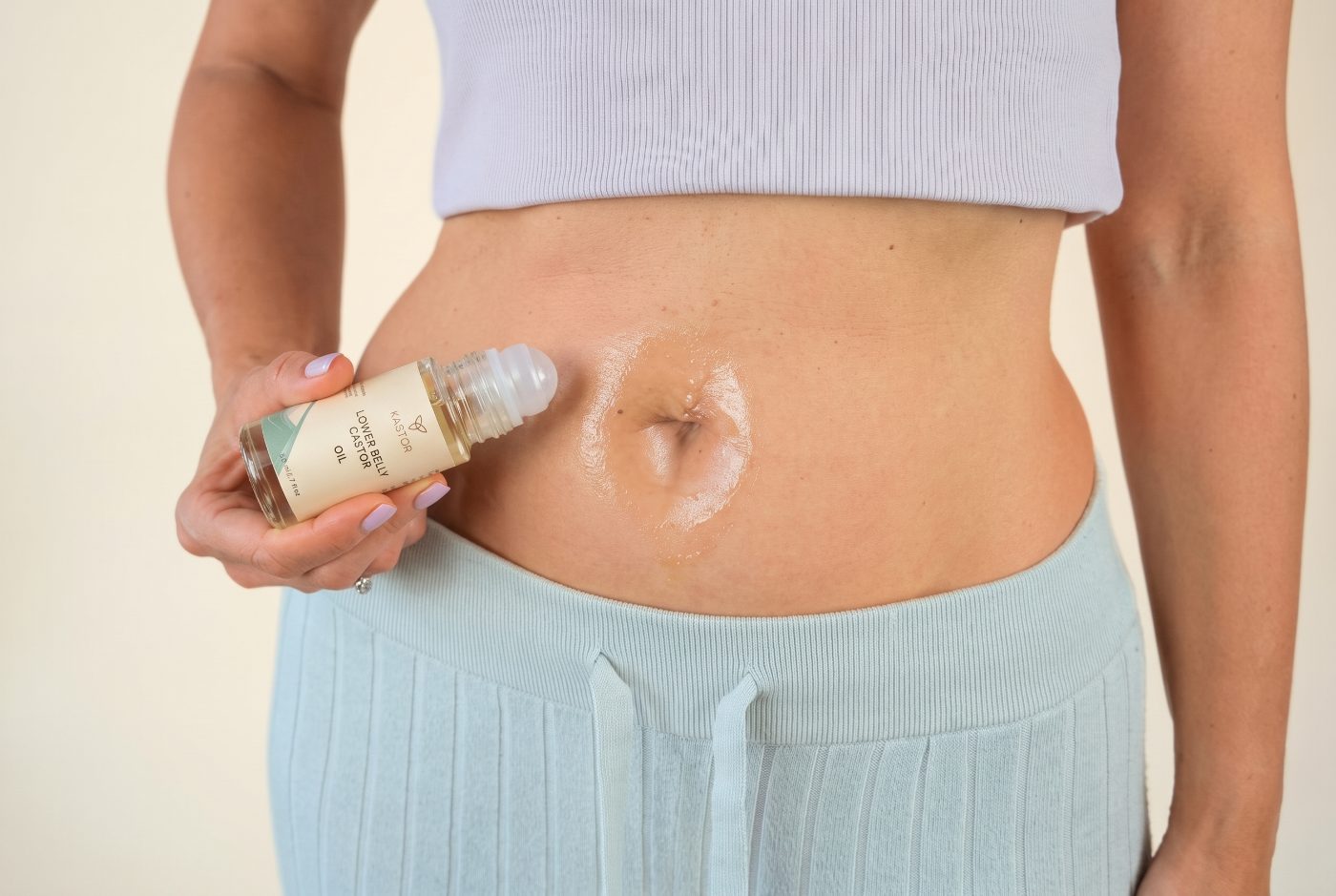 The Kastor roller applied to the lower belly